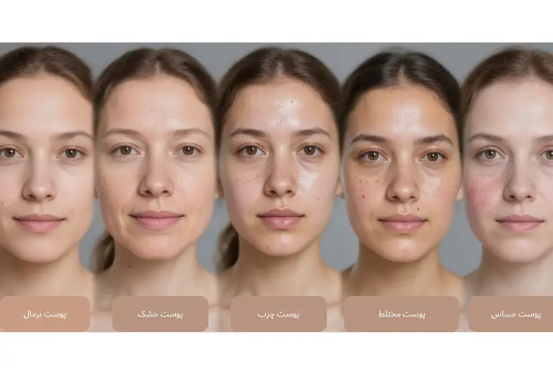 شناخت انواع پوست صورت | مجله دافی