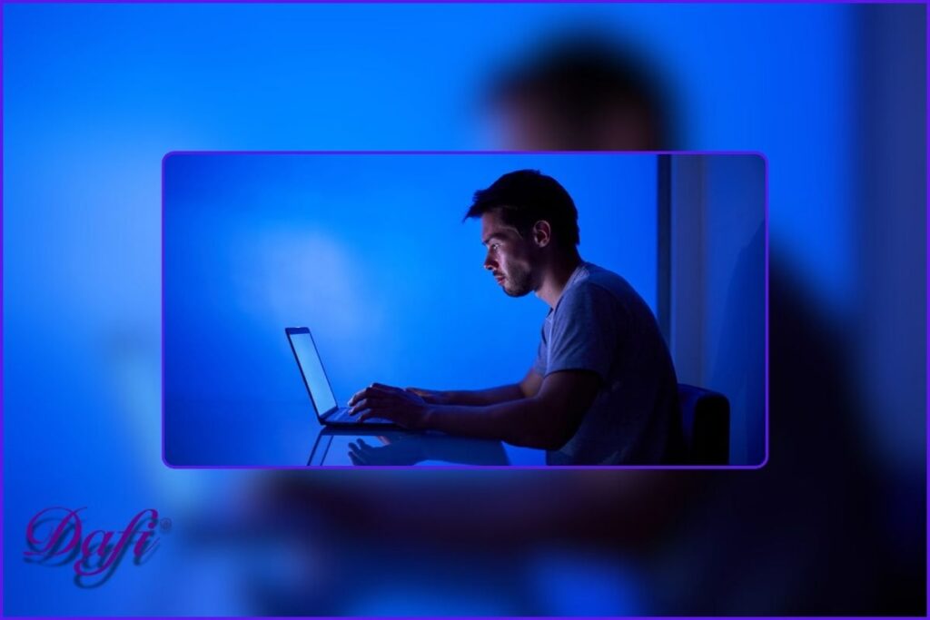 تاثیر باورنکردی نور آبی بر پیری پوست