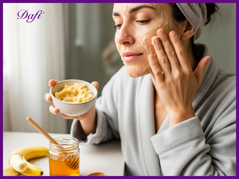 اسکراب موز و عسل