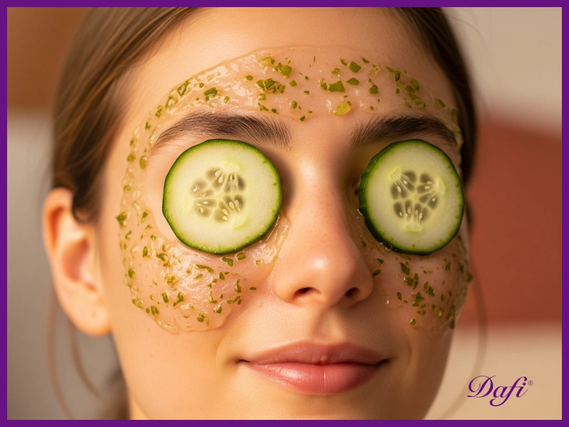 ماسک سفت کننده پوست دور چشم