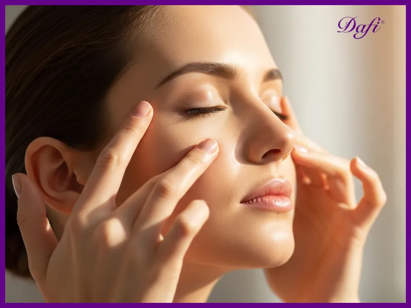 ماساژ صورت چگونه به تولید کلاژن کمک میکند