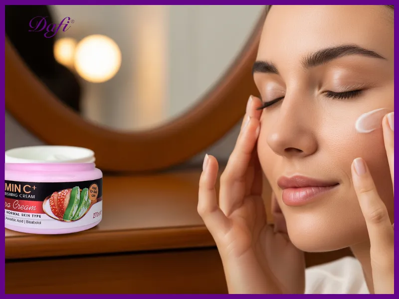 ماساژ با دست برای کلاژن سازی