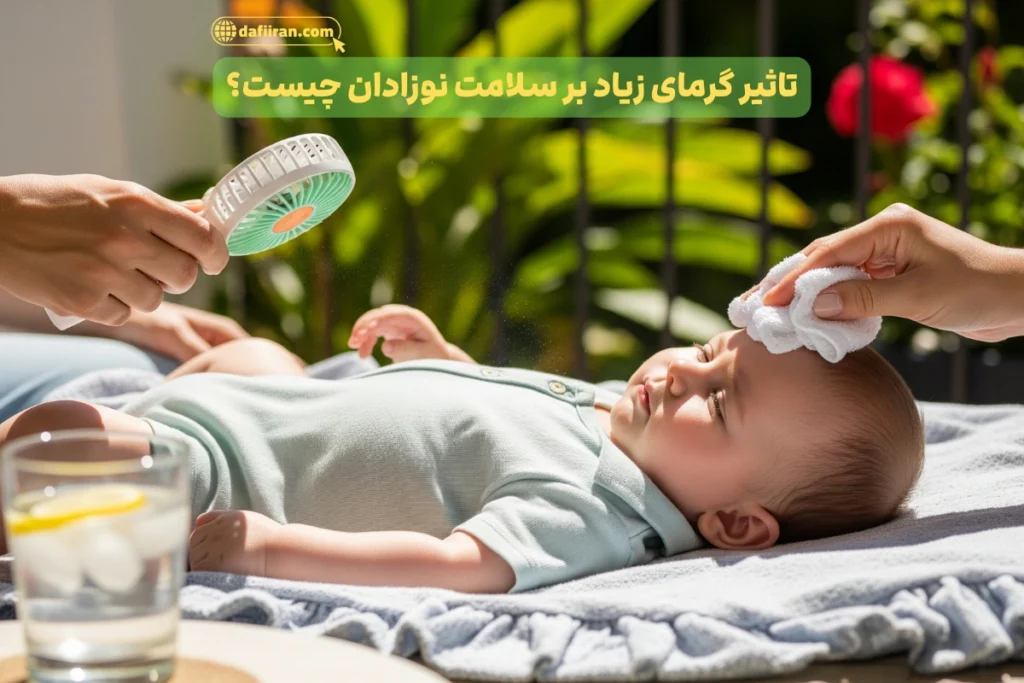 تاثیر گرمای زیاد بر سلامت نوزادان چیست؟
