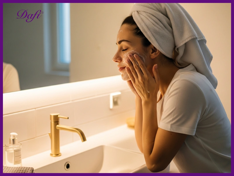 روتین مراقبت پوستی برای جلوگیری از پیری