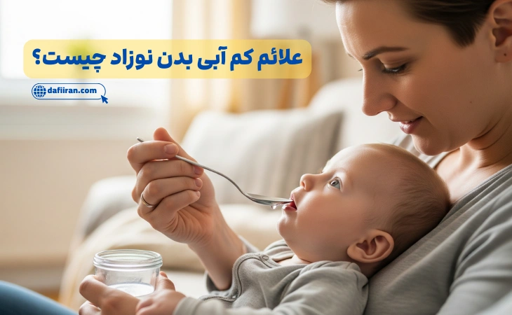 علائم کم آبی بدن نوزاد چیست و چرا خطرناک است؟