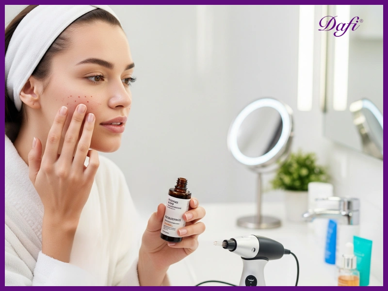 روتین ایمن برای مراقبت پوستی بعد میکرونیدلینگ