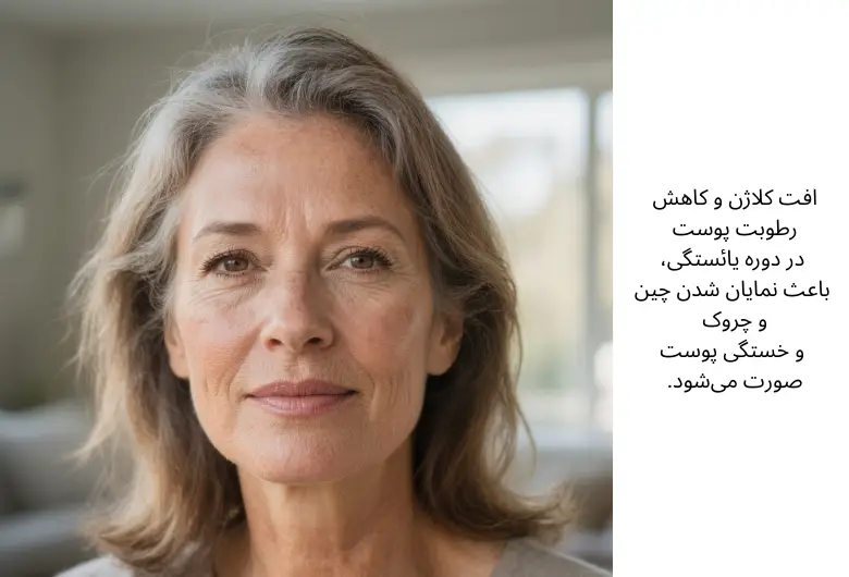 علائم یائستگی و تاثیرات آن روی پوست صورت | مجله دافی